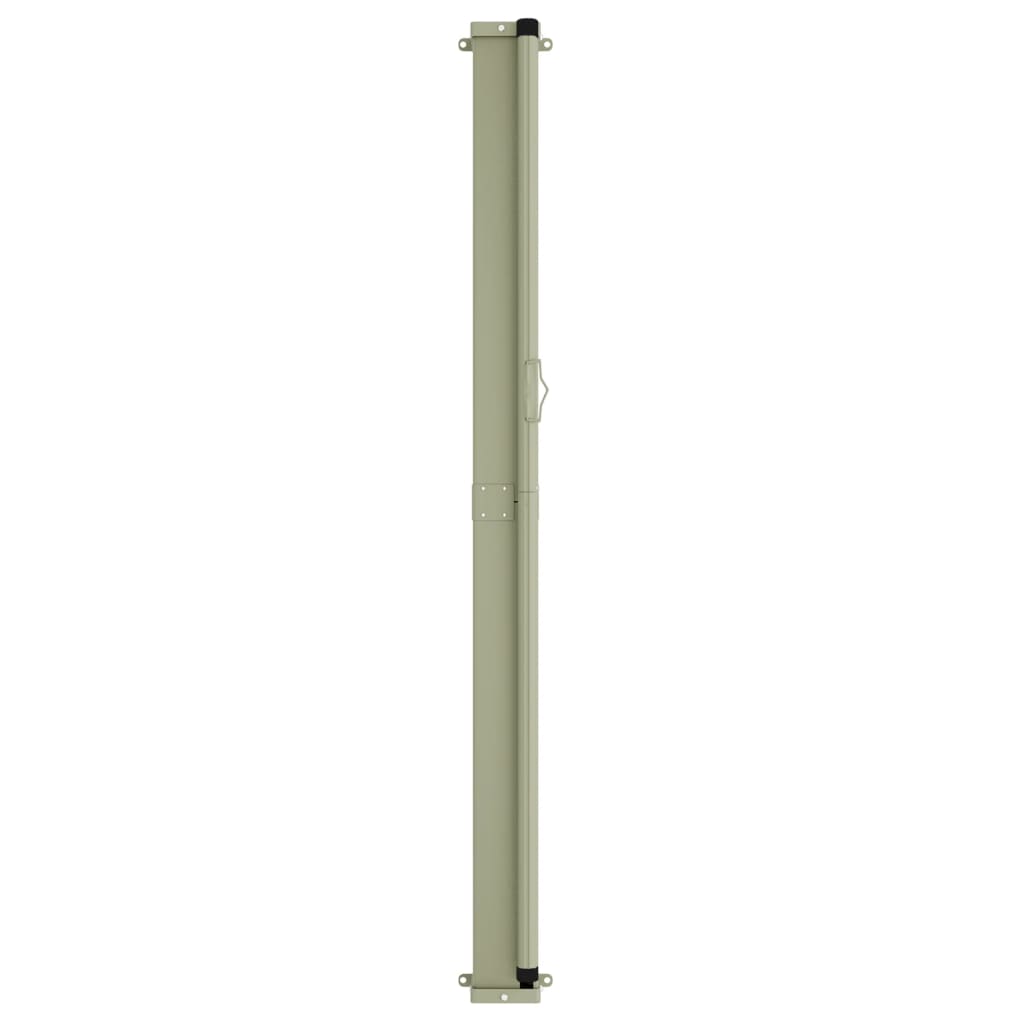 Toldo lateral retrátil para pátio 160x300 cm cor creme