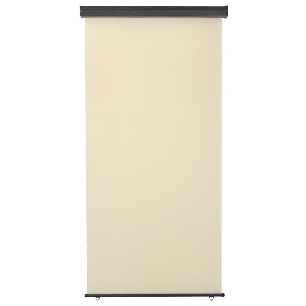 Toldo lateral para varanda 117x250 cm cor creme