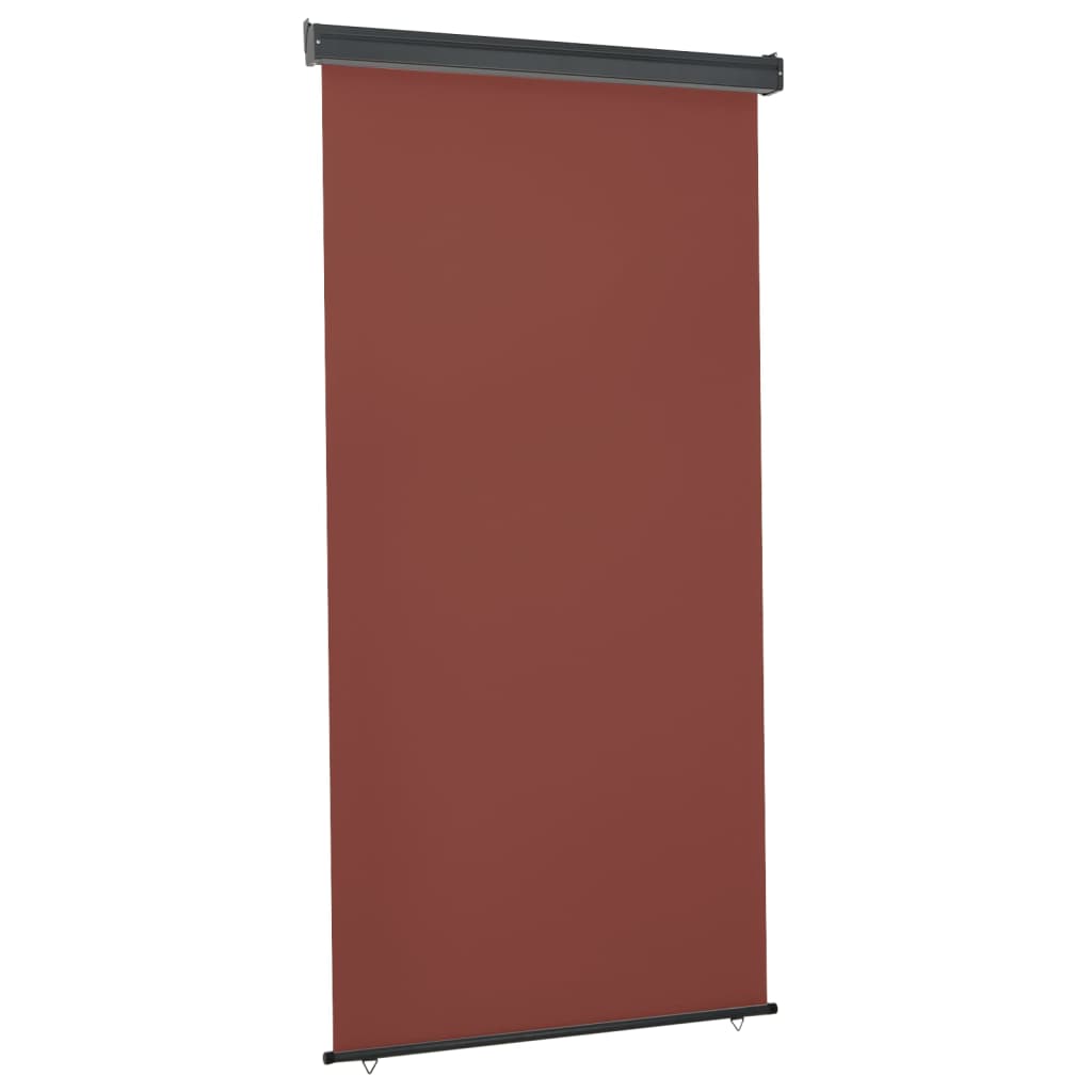 Toldo lateral para varanda 117x250 cm castanho