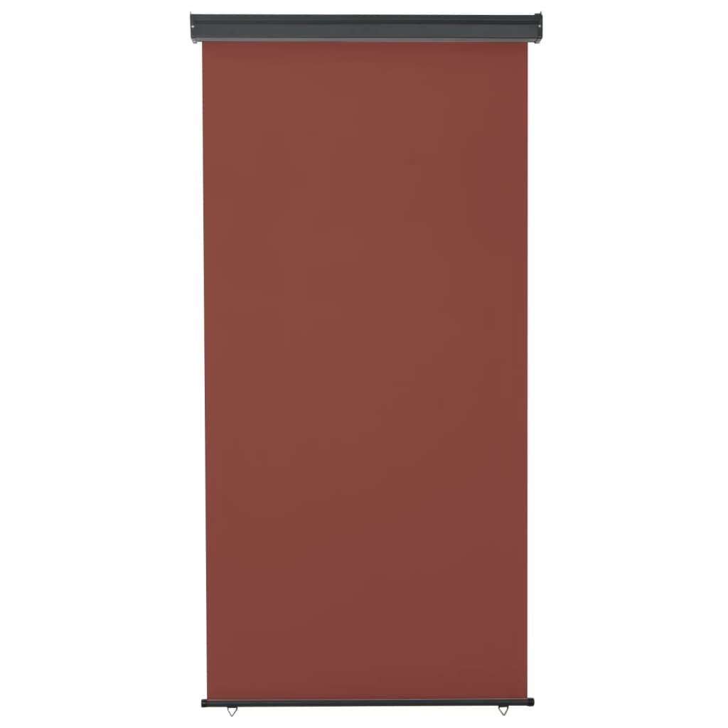 Toldo lateral para varanda 117x250 cm castanho