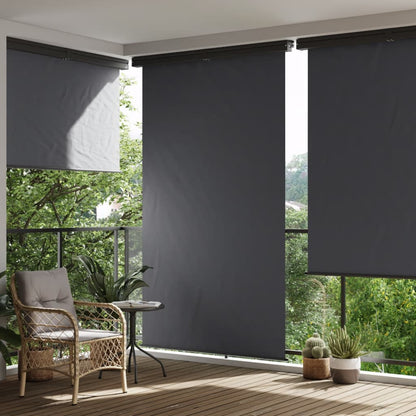 Toldo lateral para varanda 140x250 cm preto