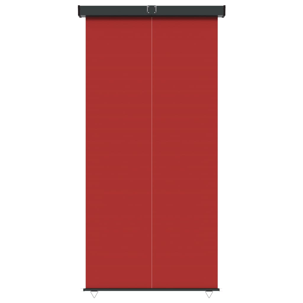 Toldo lateral para varanda 140x250 cm vermelho