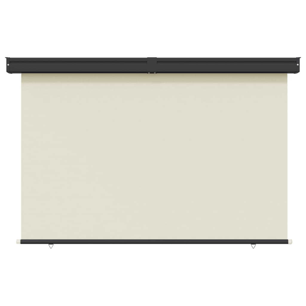 Toldo lateral para varanda 170x250 cm cor creme