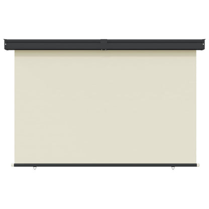 Toldo lateral para varanda 170x250 cm cor creme