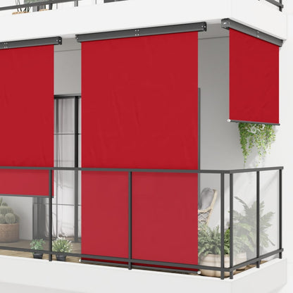 Toldo lateral para varanda 170x250 cm vermelho