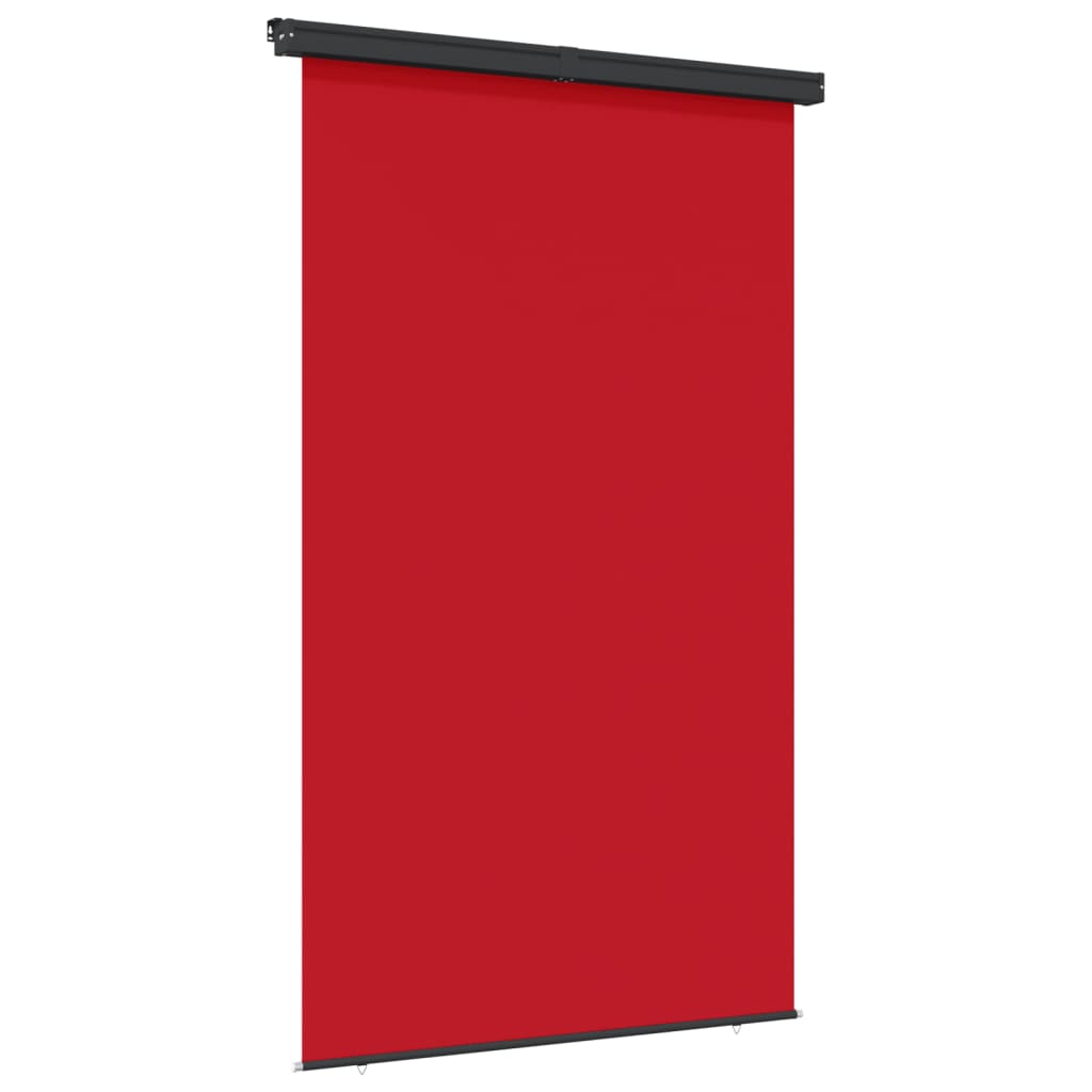 Toldo lateral para varanda 170x250 cm vermelho