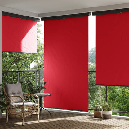 Toldo lateral para varanda 170x250 cm vermelho