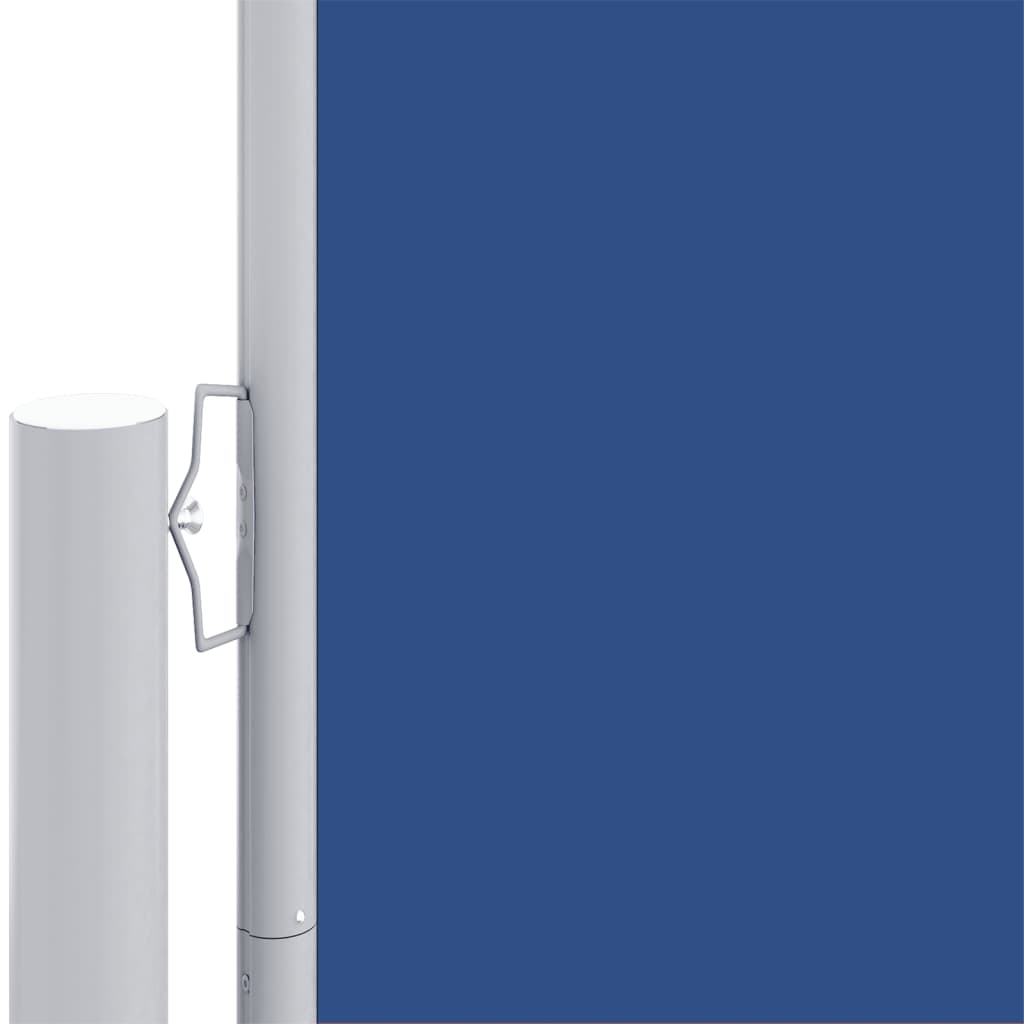 Toldo lateral retrátil 220x600 cm azul