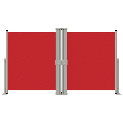 Toldo lateral retrátil 140x1200 cm vermelho