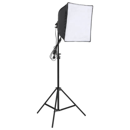 Kit iluminação estúdio fotográfico c/ fundos e refletor