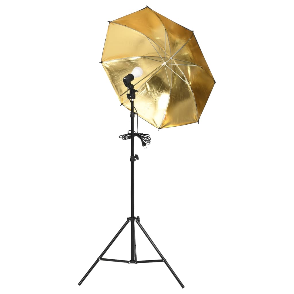 9 pcs Kit estúdio fotográfico c/ conjunto iluminação/softboxes