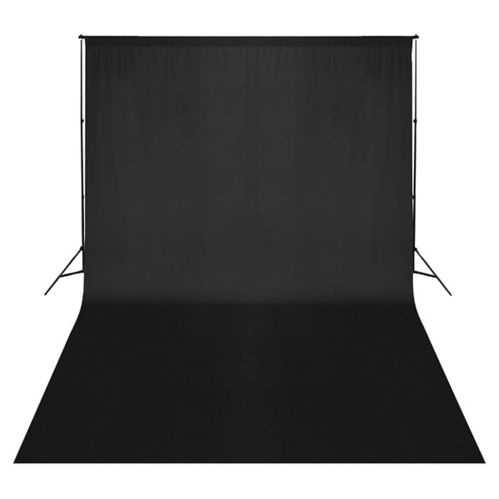 Kit de estúdio fotográfico com conjunto de iluminação e fundo