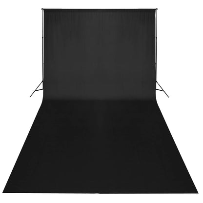 Kit de estúdio fotográfico com conjunto de iluminação e fundo