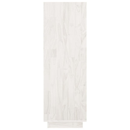 Estante/divisória 80x35x103 cm pinho maciço branco