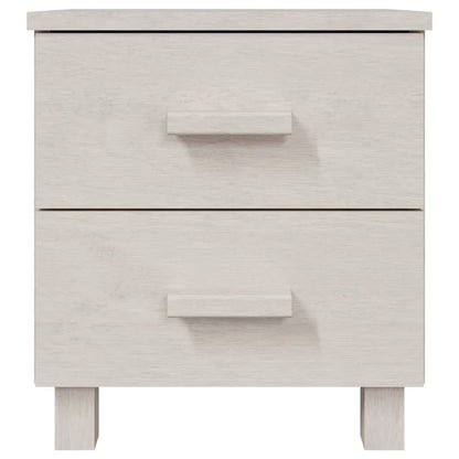 Mesa de cabeceira HAMAR 40x35x44,5 cm pinho maciço branco