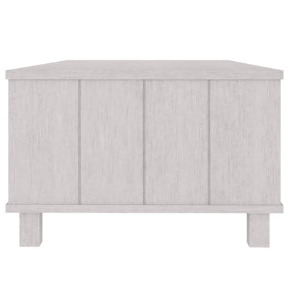 Mesa de centro HAMAR 100x55x35 cm pinho maciço branco