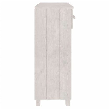 Mesa consola HAMAR 90x35x90 cm pinho maciço branco