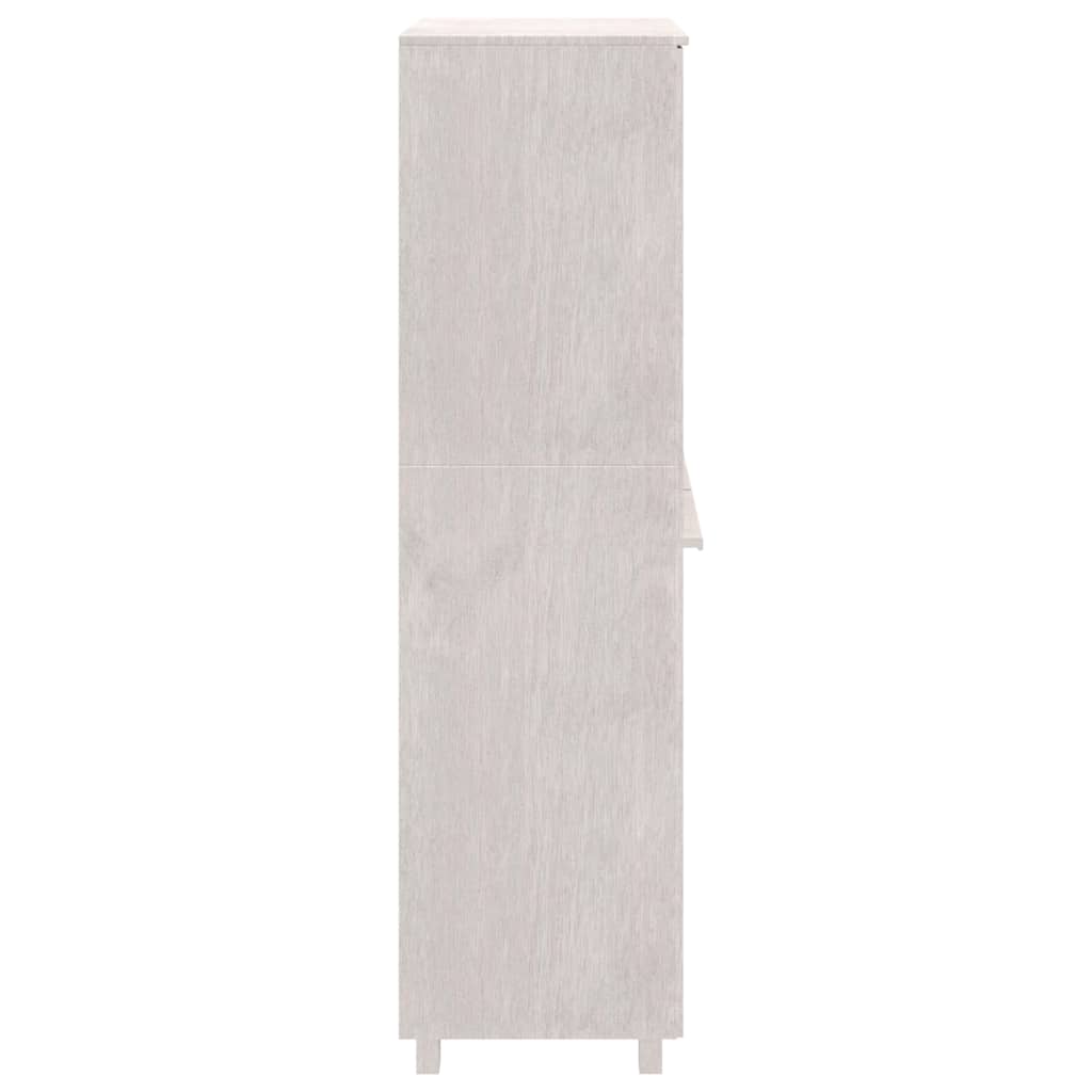 Roupeiro HAMAR 89x50x180 cm pinho maciço branco