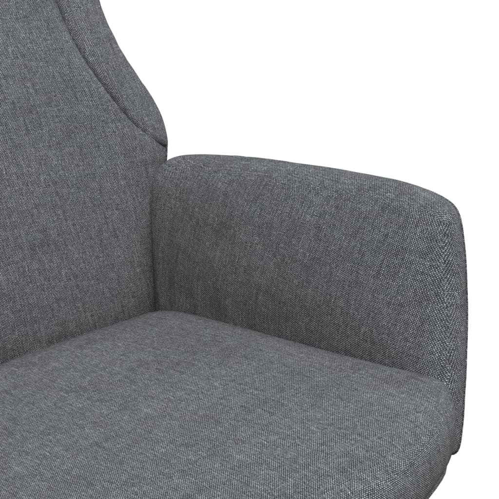 Poltrona Kalani WingBack em Tecido - Cinzento-Escuro - Design Nórdico