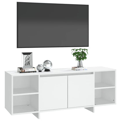 Móvel de TV Endy com 2 Portas de 130cm - Branco - Design Moderno