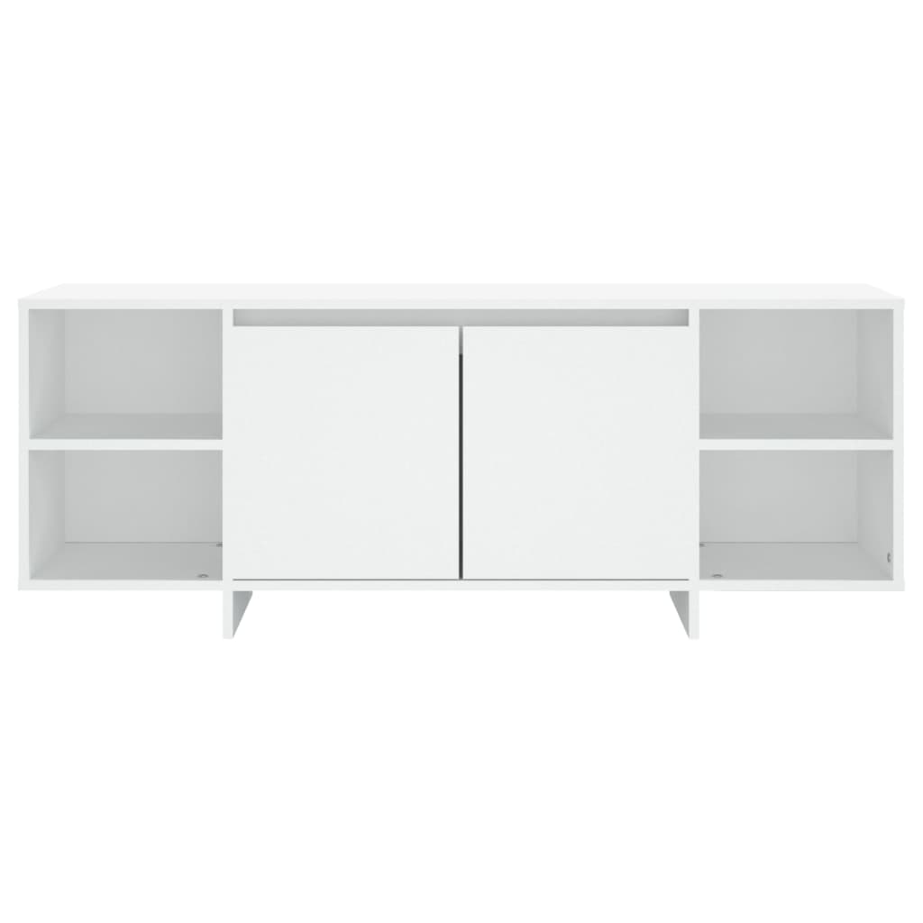 Móvel de TV Endy com 2 Portas de 130cm - Branco - Design Moderno