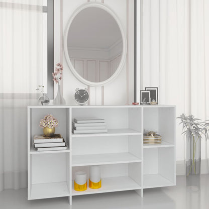 Aparador Endy Aberto de 120 cm - Branco - Design Moderno