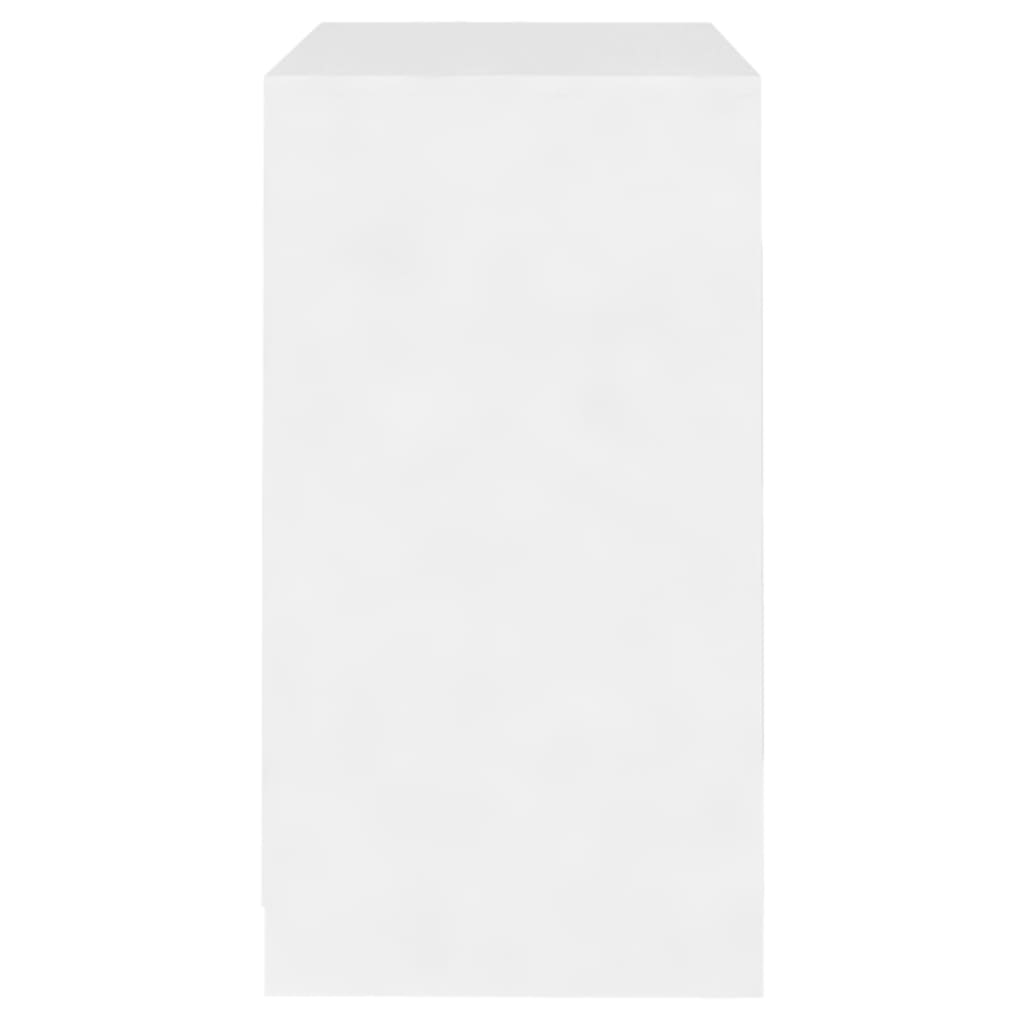 Aparador Endy com 2 Portas de 70 cm - Branco - Design Moderno