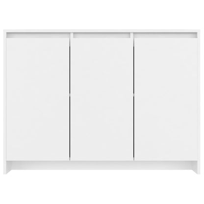 Aparador Endy de 3 Portas de 102 cm - Branco - Design Moderno