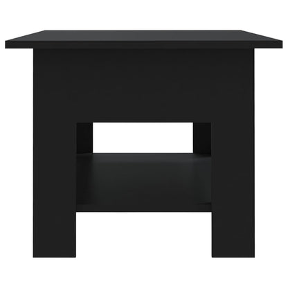 Mesa de centro 102x55x42 cm contraplacado preto