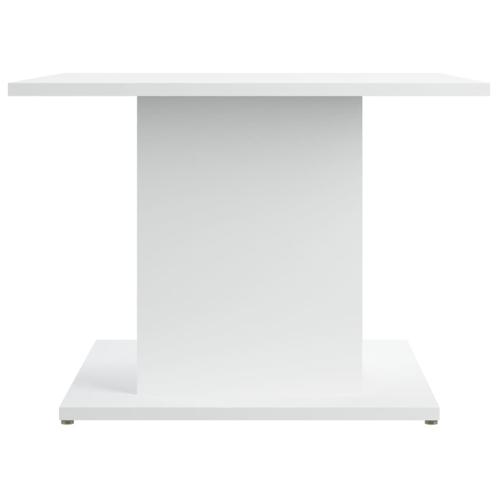 Mesa de centro 55,5x55,5x40 cm contraplacado branco