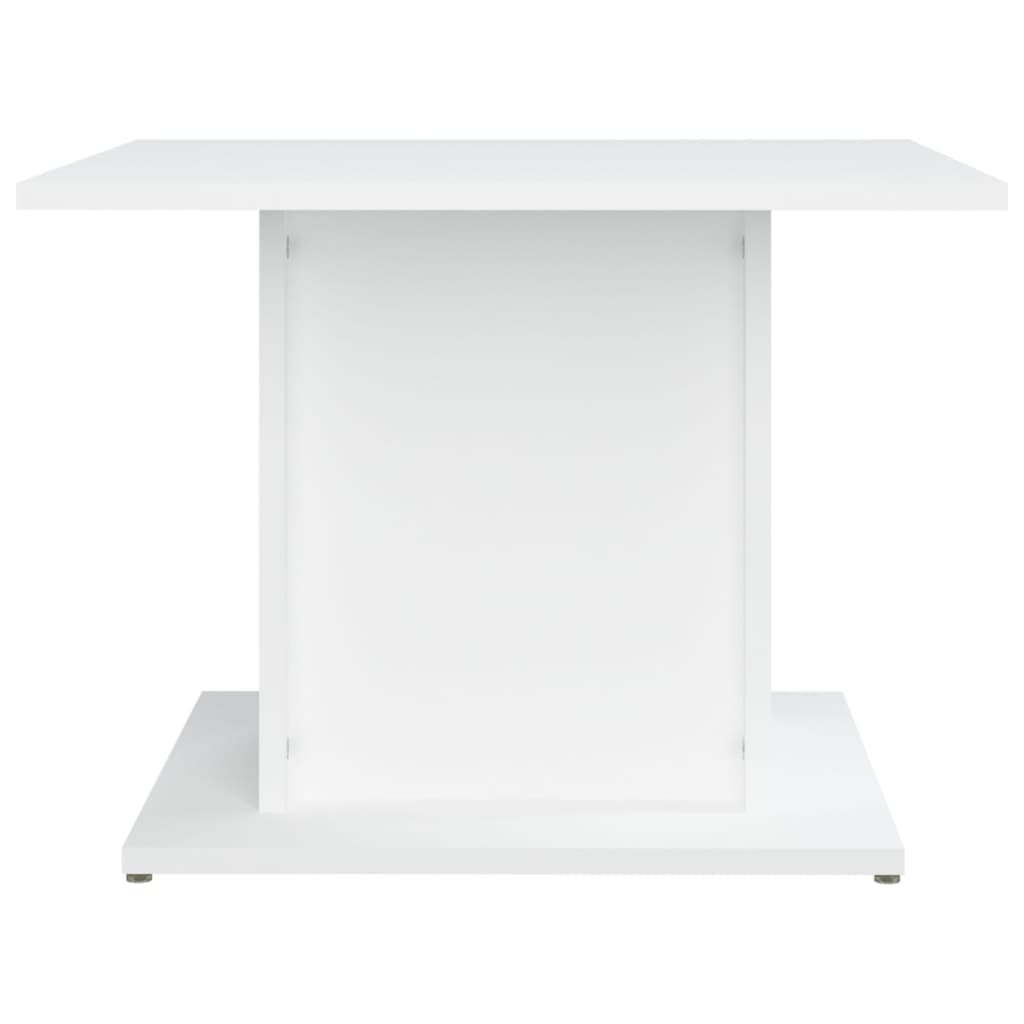 Mesa de centro 55,5x55,5x40 cm contraplacado branco