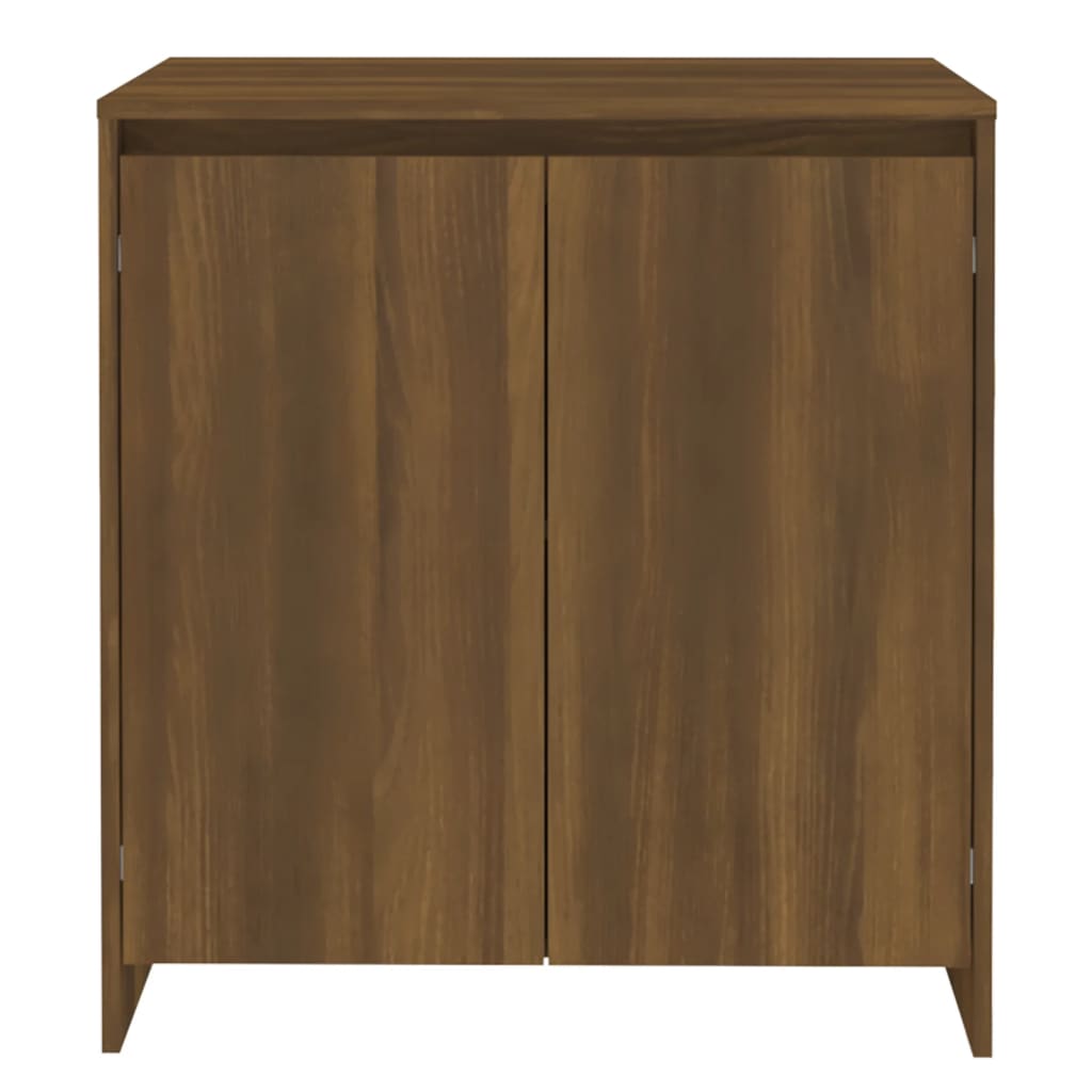 Aparador Endy com 2 Portas de 70 cm - Castanho - Design Moderno