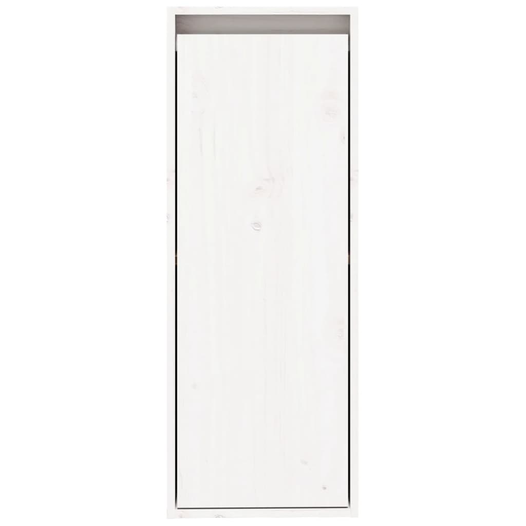 Mesas de cabeceira 2 pcs 30x30x80 cm pinho maciço branco