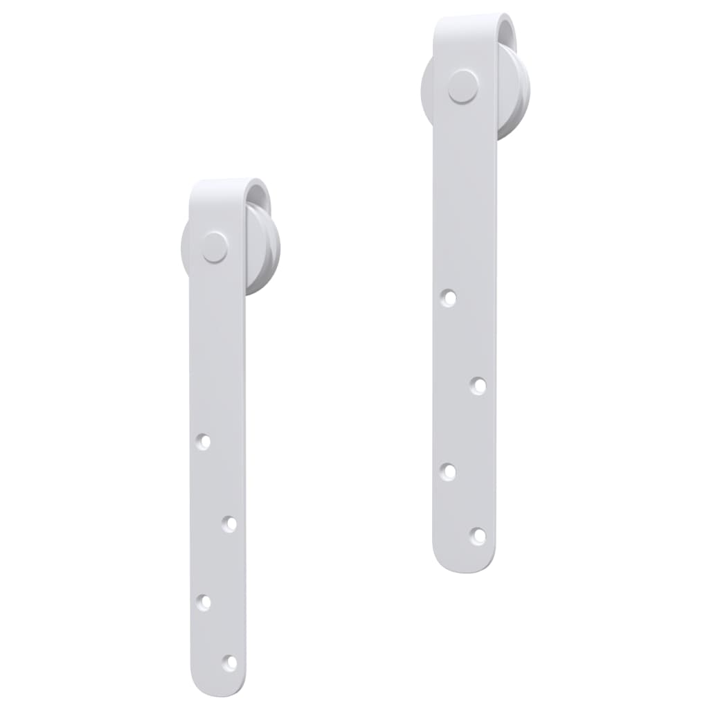 Mini kit para armário deslizante aço carbono 122 cm branco