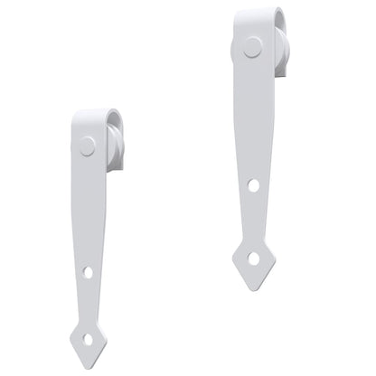 Mini kit para armário deslizante aço carbono 183 cm branco