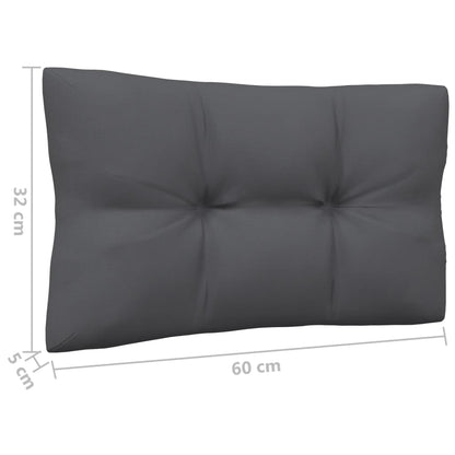 4 pcs conjunto lounge de jardim c/ almofadões pinho maciço