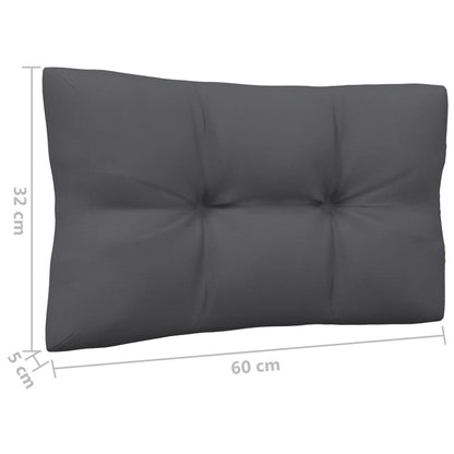 4 pcs conjunto lounge jardim c/ almofadões pinho maciço