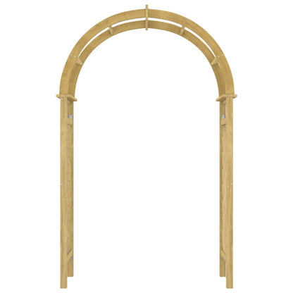 Arco com treliça 141x97x243 cm pinho maciço impregnado