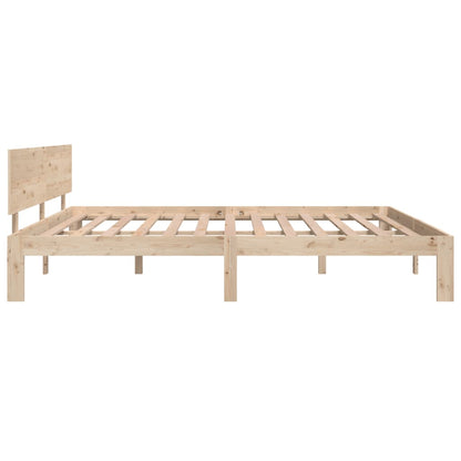 Estrutura de cama super king 180x200 cm madeira maciça