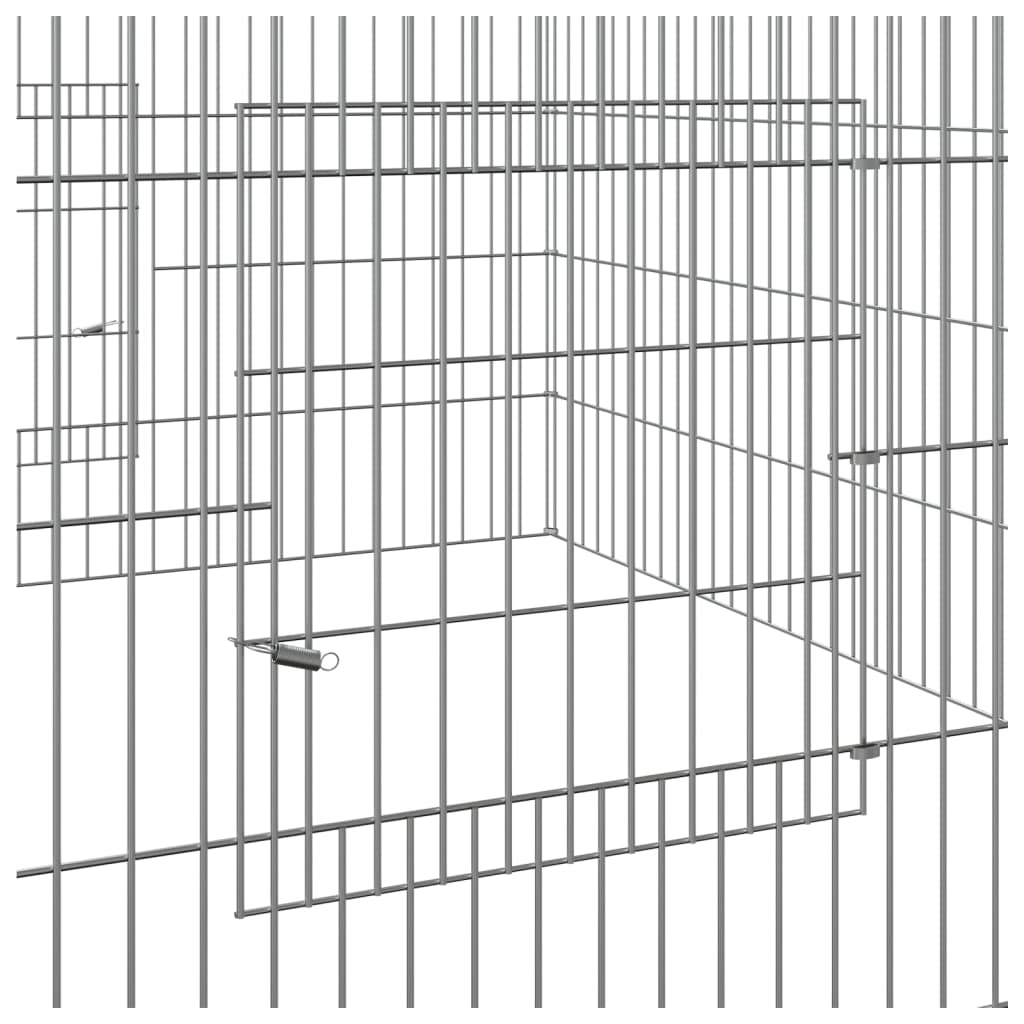 Coelheira 110x110x55 cm ferro galvanizado