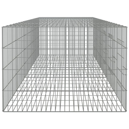 Coelheira de 5 painéis 273x79x54 cm ferro galvanizado