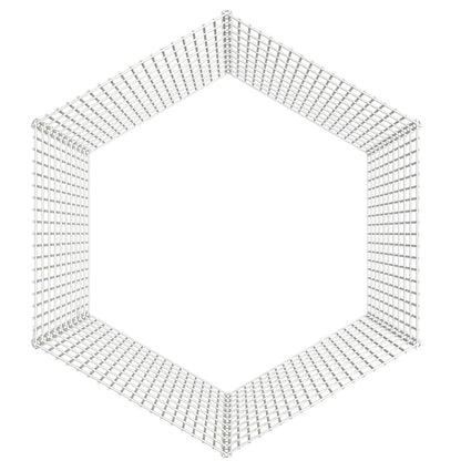 Coelheira de 6 painéis 54x100 cm ferro galvanizado