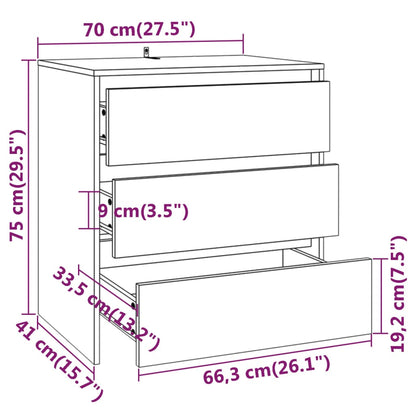 Aparador Endy de 210cm - Branco - Design Moderno