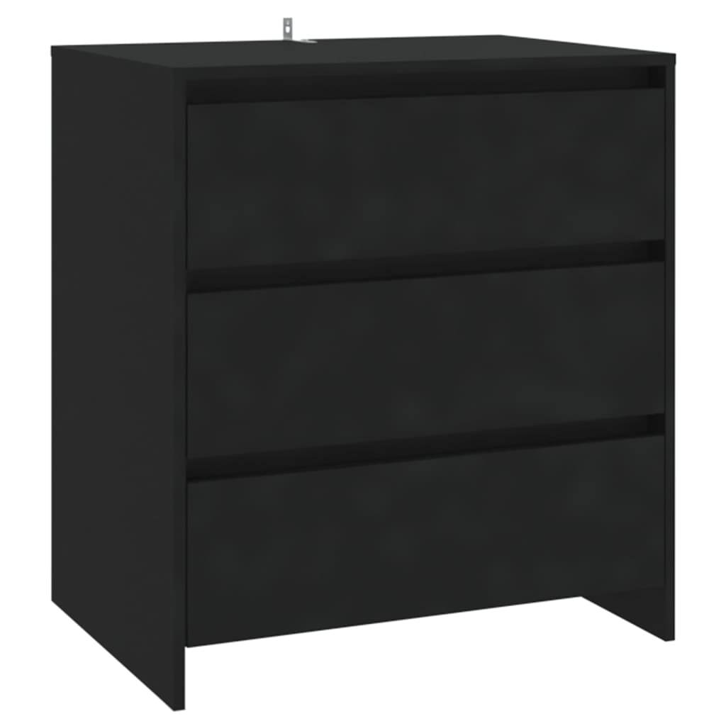 Aparador Endy de 210cm - Preto - Design Moderno