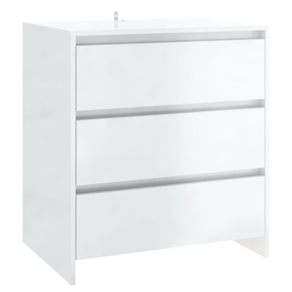 Aparador Endy de 210cm - Branco Brilhante - Design Moderno