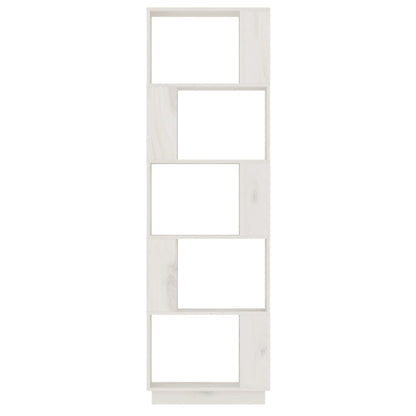 Estante/divisória 51x25x163,5 cm pinho maciço branco