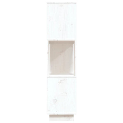 Estante/divisória 80x25x101 cm pinho maciço branco