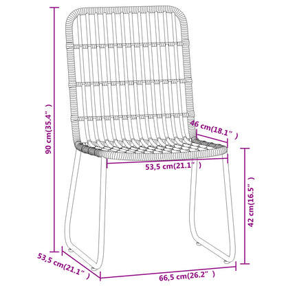 3 pcs conjunto de jantar para jardim preto