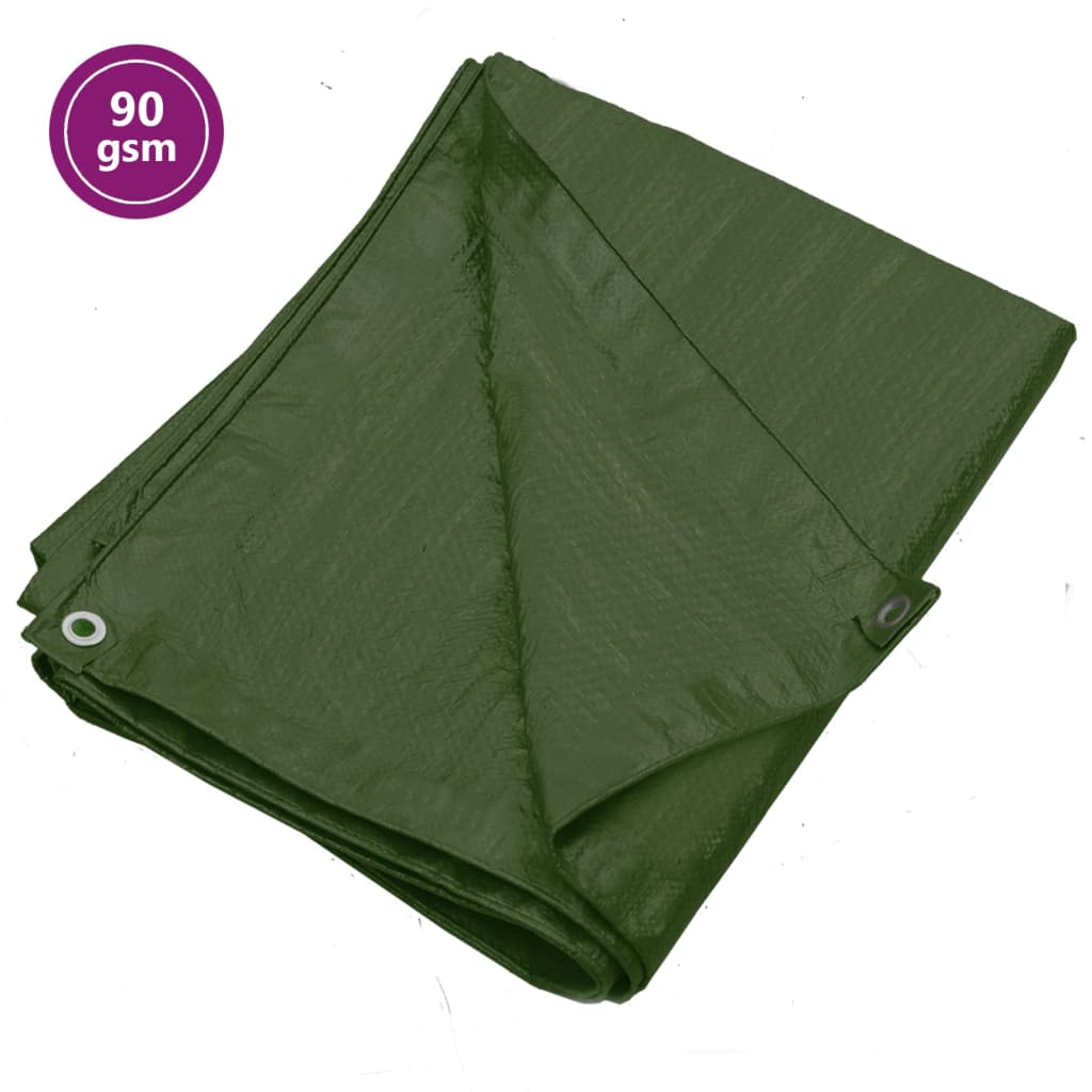 Lona 90 g/m² 3x4 m PEAD verde