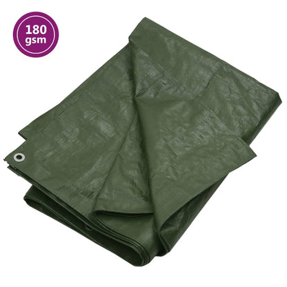 Lona 180 g/m² 2x3 m PEAD verde